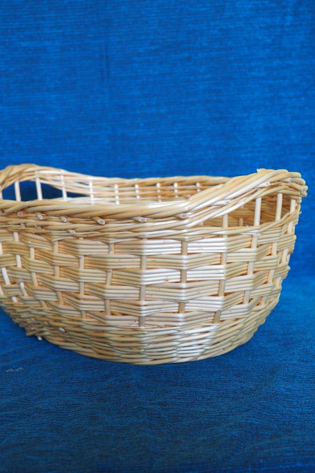 corbeille en planchette